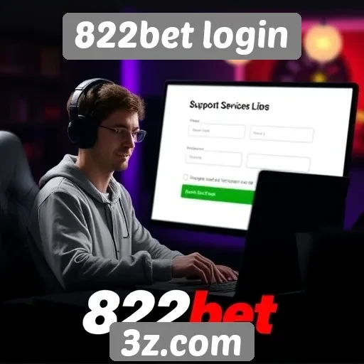 Suporte ao cliente no 822bet login