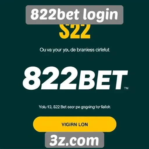 Guia completo para acessar o 822bet login