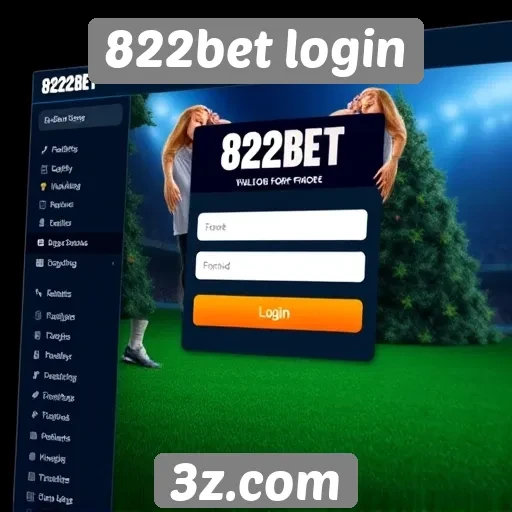 Facilidade de uso da interface do 822bet login